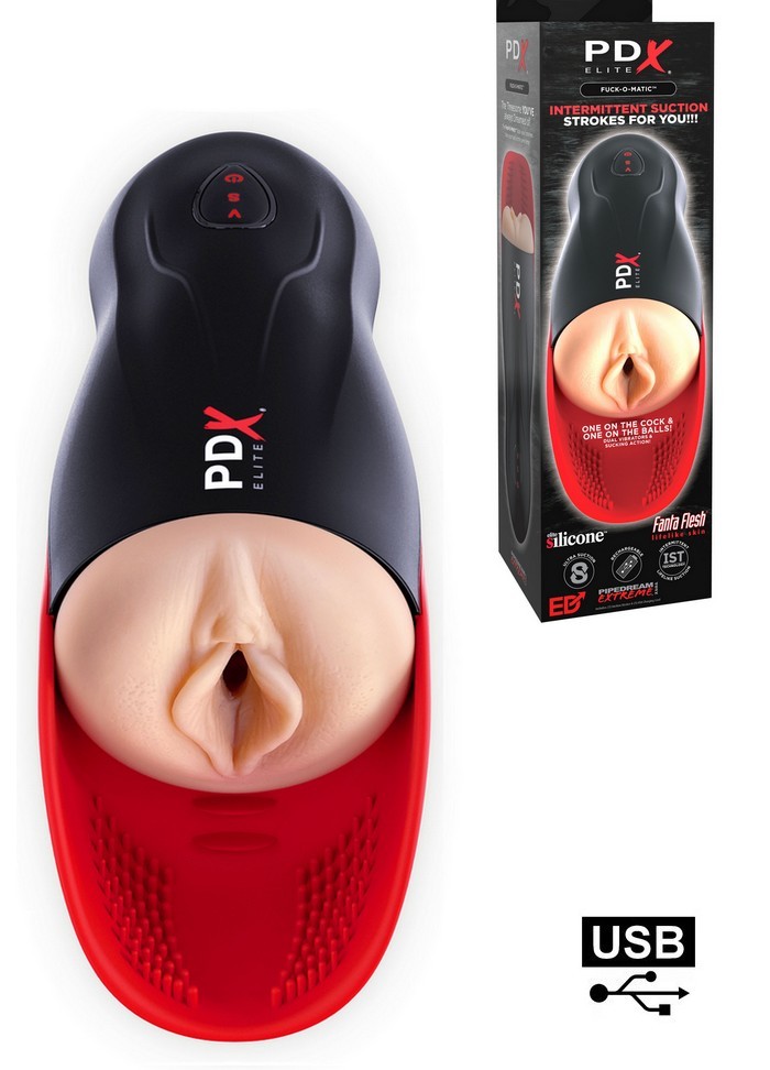 Masturbateur PDX homme rechargeable Fuck-O-Matic