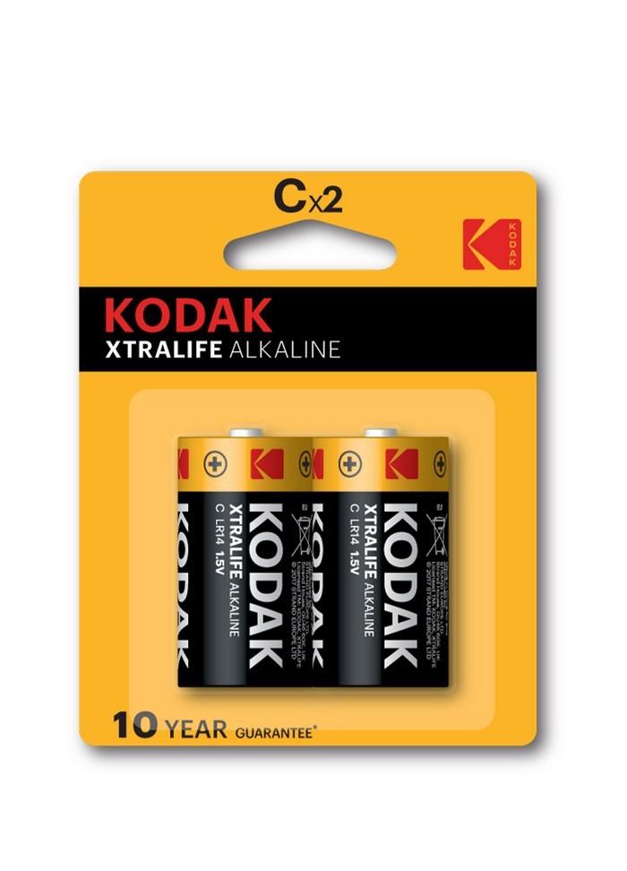 Piles Kodak x 2 - C - LR14...