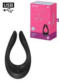 Sastifyer Cockring vibrant Endless Joy rechargeable noir