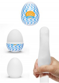 oeuf masturbateurTENGA - EGG WONDER WIND bleu