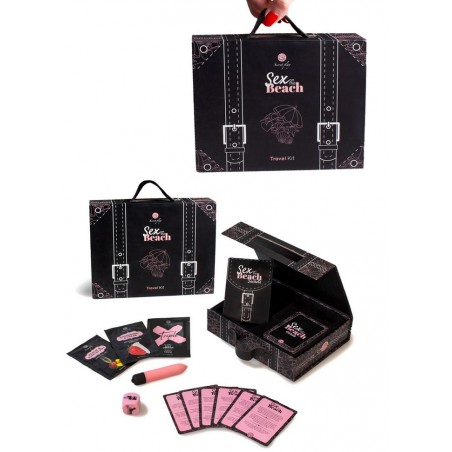 Coffret mallette jeu pour couple Sex On The Beach Travel Kit