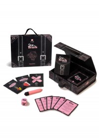 Coffret mallette jeu pour couple Sex On The Beach Travel Kit