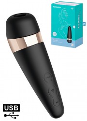 Satisfyer Pro 3 Stimulateur clitoris Rechargeable Aspire & Vibrations sophie libertine