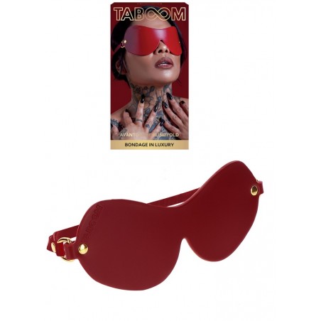 Taboom masque Avantgarde Blindfold Bordeaux & Or