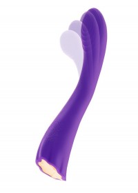 Vibromasseur pointG Rechargeable Dahlia G-Spot Vibrator violet