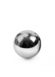 Boule acier pleine avec filetage 60 mm