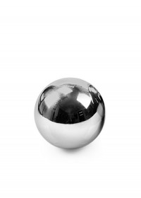 Boule acier pleine avec filetage 60 mm