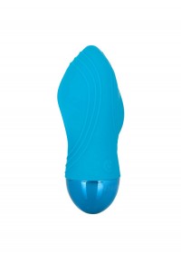 pas cher Stimulateur vibrant rechargeable Tremble Kiss bleu