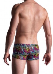 ManStore M2183 Boxer homme MicroPants Horizon multicolor face