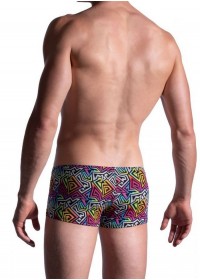 ManStore M2183 Boxer homme MicroPants Horizon multicolor face