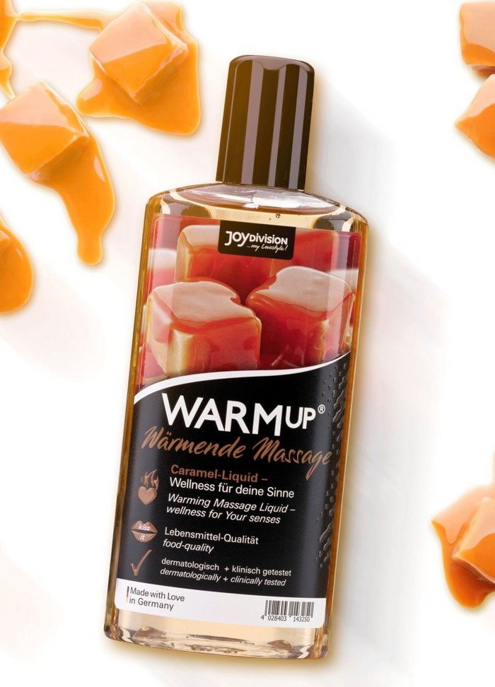 Huile chauffante & comestible Warmup Caramel
