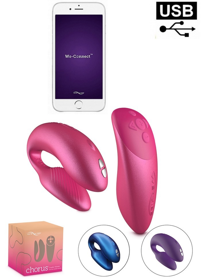 WeVibe Chorus Couple stimulateur clitoris et point G-Connecté