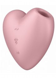 Cutie Heart rose de chez Satisfyer en vente à la boutique Sophie Libertine Vannes