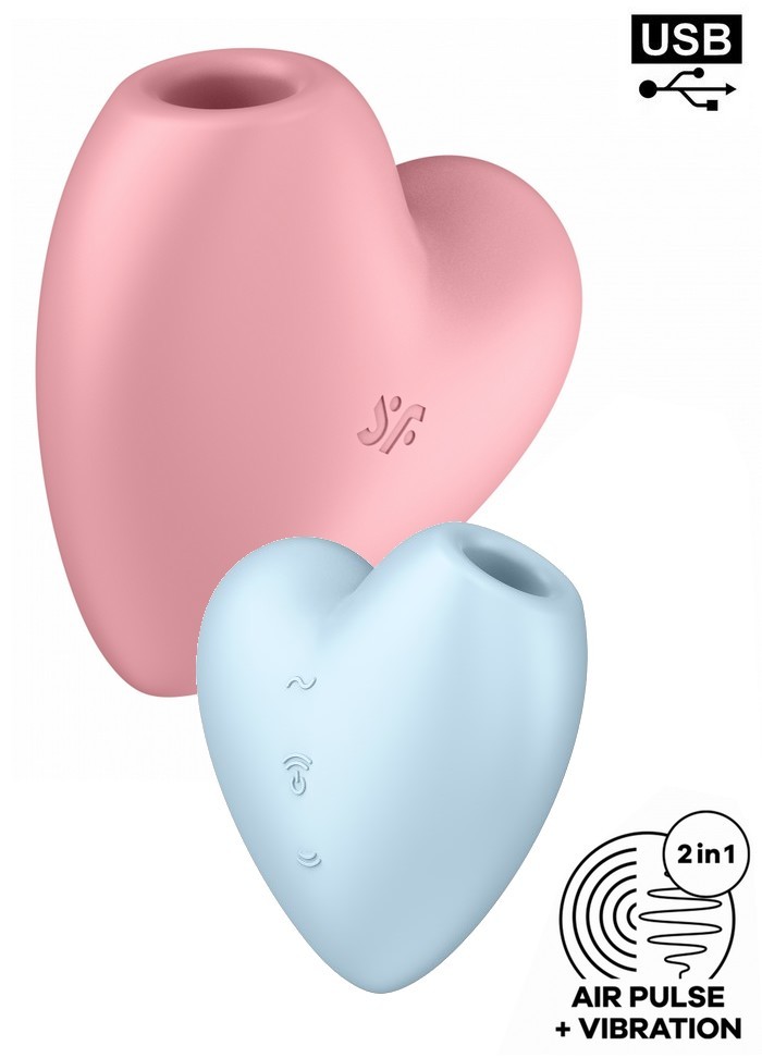 Sextoy pour femme Satisfyer cutie heart jouet coquin qui aspire le clitoris