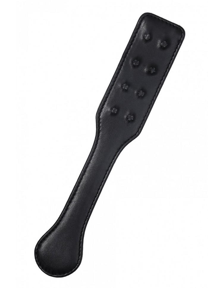Petit paddle tapette avec pics L 32 cm noir