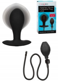 Plug gonflable Large Tuyau détachable Weighted Inflatable Plug noir