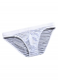 slip sexy pour homme en matière légère et transparente Sophie libertine vannes