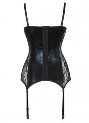 tenue coquine sexy pour femme corset avec porte jarretelle sophie libertine vannes