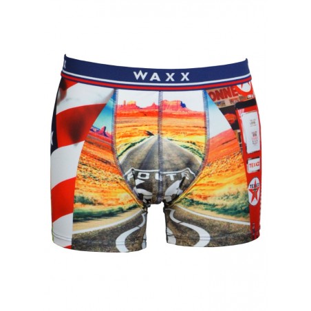 sophie libertine Boxer caleçon homme Waxx Route 66 nouveauté