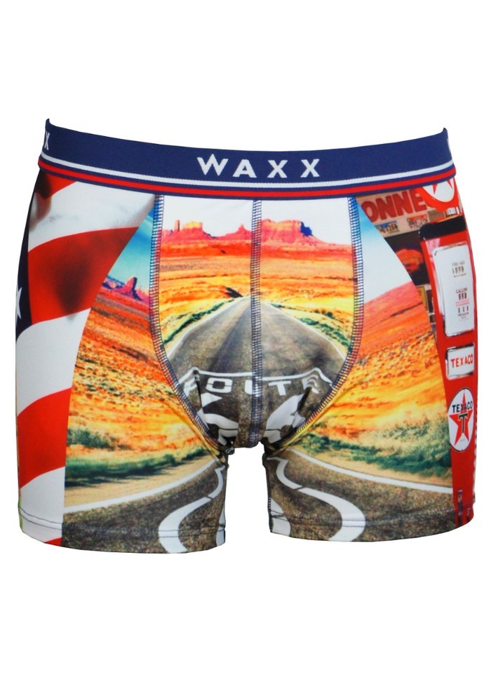 sophie libertine Boxer caleçon homme Waxx Route 66 nouveauté