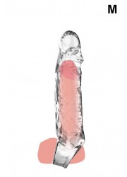 sophie libertine Gaine extension pénis transparente-M