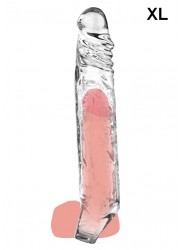 sophie libertine Gaine extension pénis transparente-XL