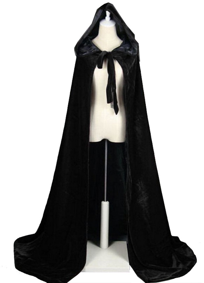 Cape avec capuche en...