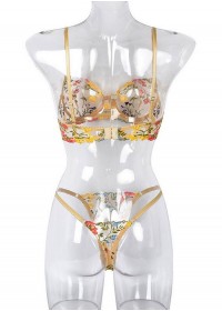 Ensemble sexy en dentelle nude et coloré Sophie Libertine Vannes Morbihan en Bretagne
