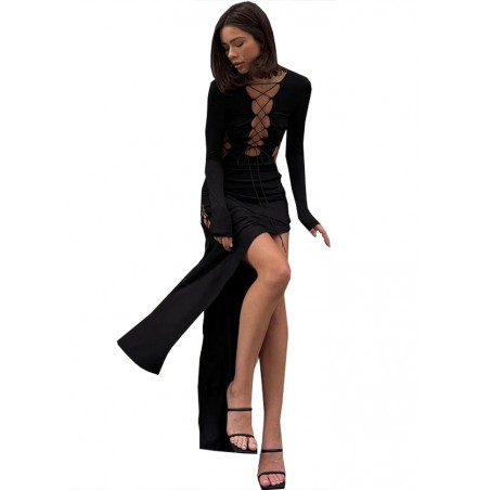 Robe longue sexy pour femme Sophie Libertine Vannes