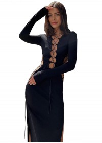 Robe longue sexy pour femme Sophie Libertine Vannes sexshop Morbihan