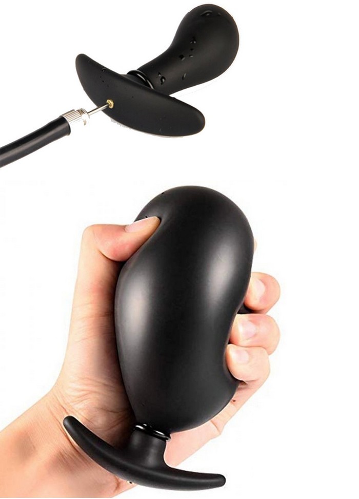 Plug anal incurvé...