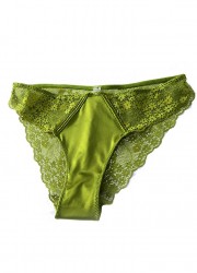 Culotte sexy pas cher vert olive sous vêtement coquin pour femme en vente a vannes