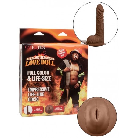 Poupée sexuelle gonflable homme Pompier Sizzling Sergeant Love Doll
