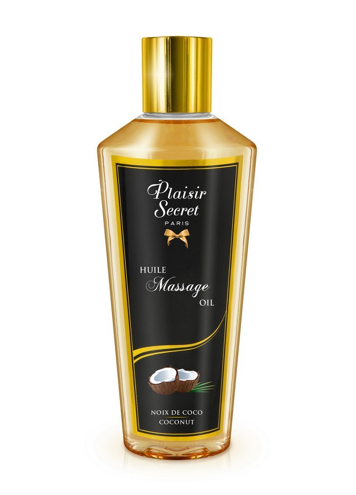 Huile de massage sans gras parfum Coco Plaisir secret