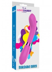 Vibromasseur rechargeable Milkshake Dance Vibrator rose sophie libertine