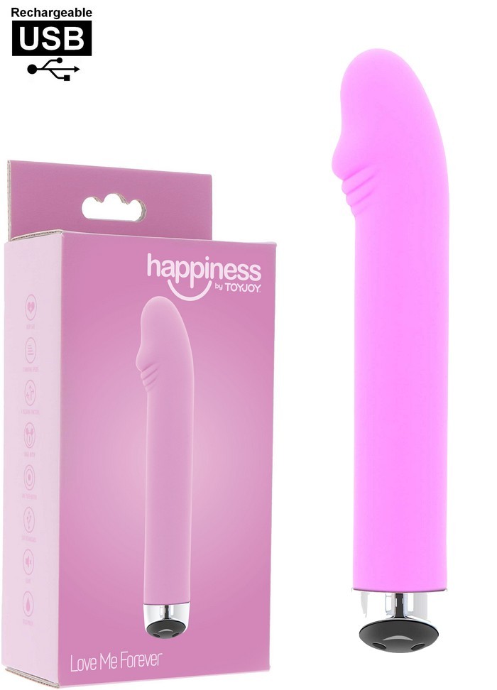Vibromasseur rechargeable Love Me Forever Vibe rose