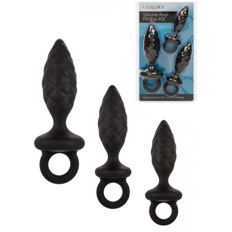 Coffret de trois plug anal en vente chez Sophie Libertine Vannes sexshop Morbihan