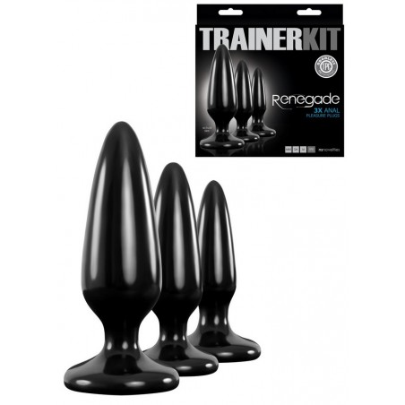 Renegade plug anal pour couple coffret de jouet pour préparer au sexe anal