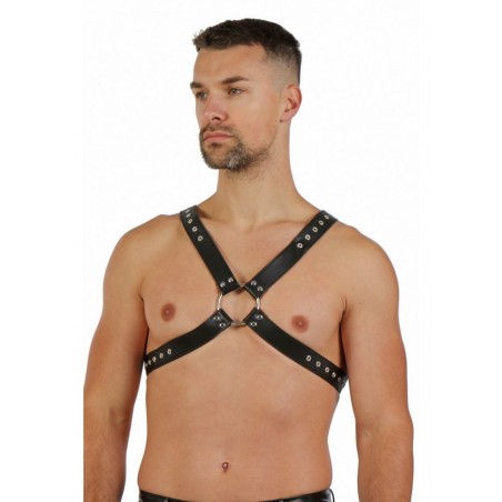 Harnais de poitrine pour homme Sophie Libertine Vannes sexshop jeux bdsm