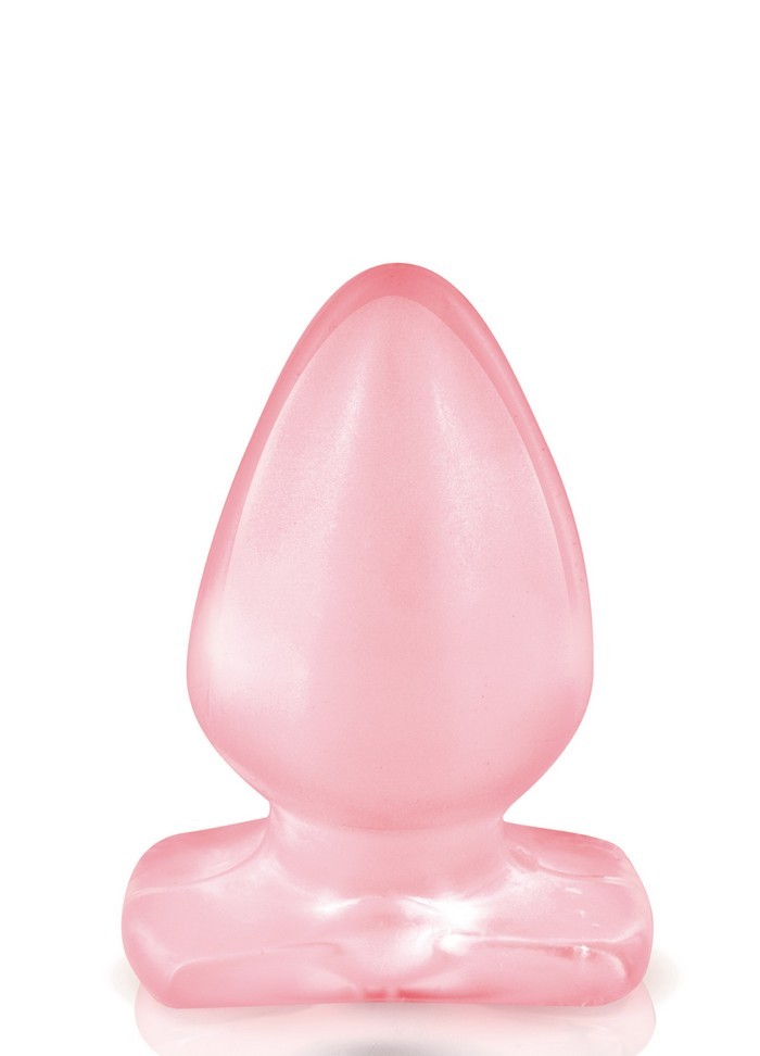 Plug anal en Jelly rose Plug & joy taille Moyenne Sophie libertine