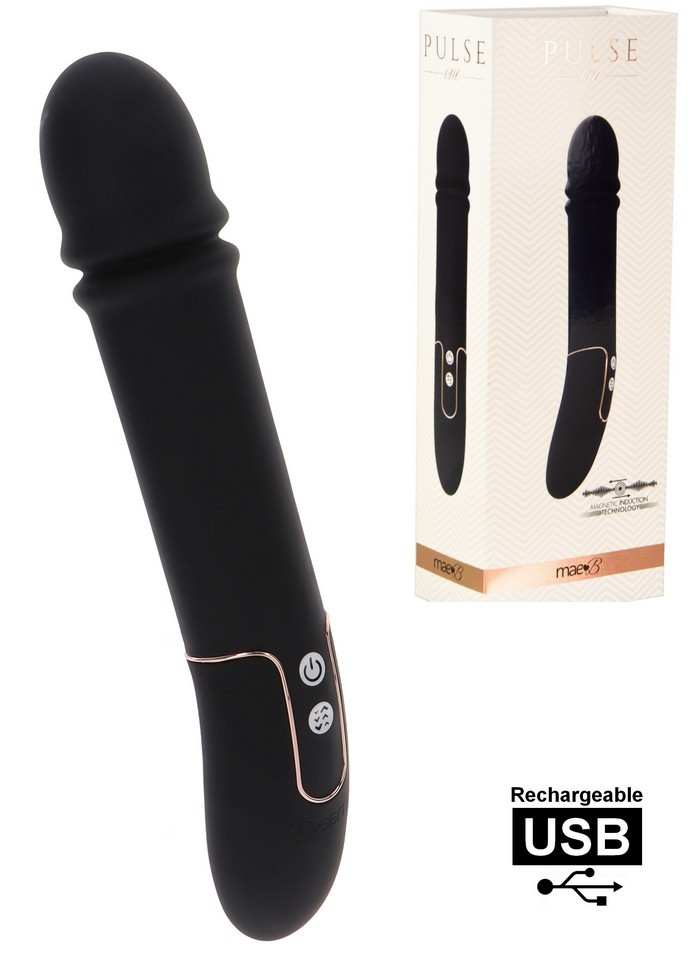 Vibromasseur rechargeable Va & Vient Pulse One noir sophie libertine