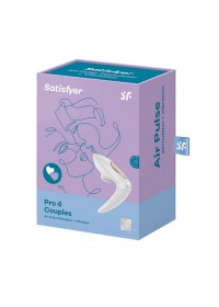 Satisfyer Pro 4 couples Rechargeable Stimulateur clitoris et couple boite
