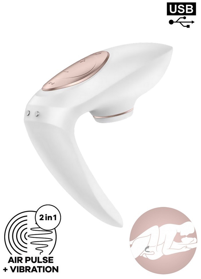 Satisfyer Pro 4 couples Rechargeable Stimulateur clitoris et couple