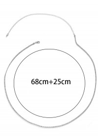 Chaine de taille en strass argenté pas cher Sophie Libertine Vannes
