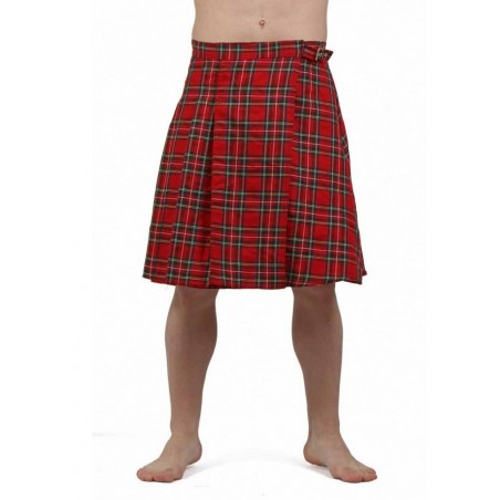 Kilt pour homme écossais rouge pas cher sophie libertine