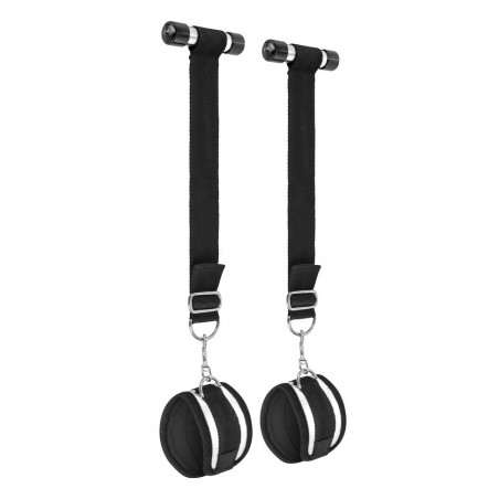 bondage Menottes avec suspension de porte sophie libertine