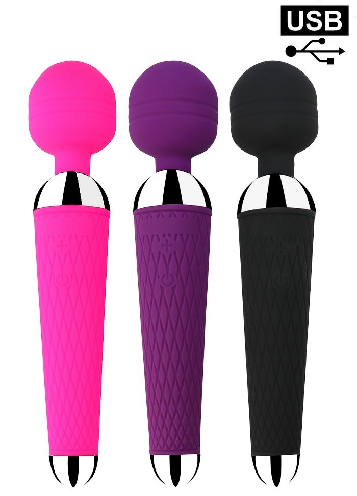 Baguette de massage vibrante en silicone pour femme en vente chez Sophie Libertine Vannes