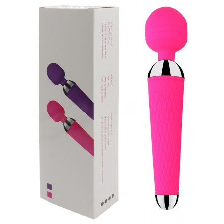 Baguette de massage rose fuchsia Sophie Libertine Vannes sexshop