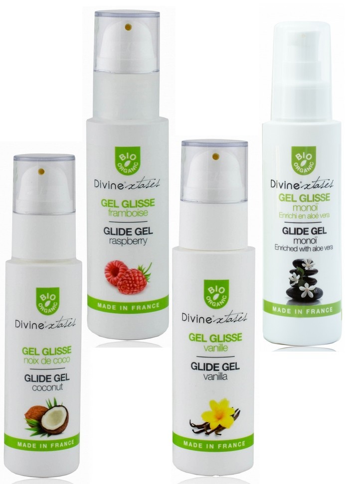 Gel lubrifiant glisse extrême bio et naturel arôme framboise