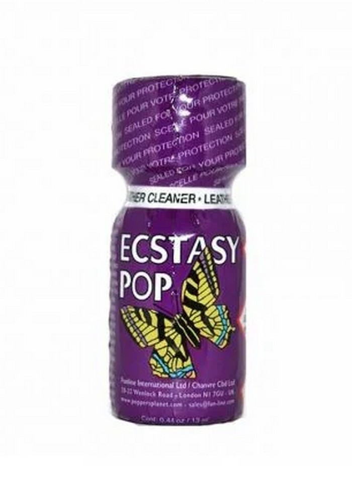 Petit flacon Poppers Ecstasy Pop - Nitrite d'Amyle - 13 ml